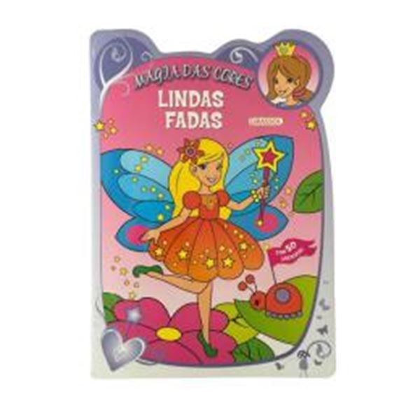 Picture of MAGIA DAS CORES - LINDAS FADAS - COM 50 ADESIVOS!