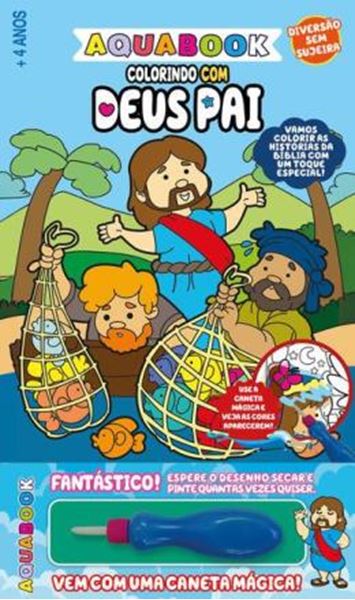 Picture of COLORINDO COM DEUS PAI AQUABOOK