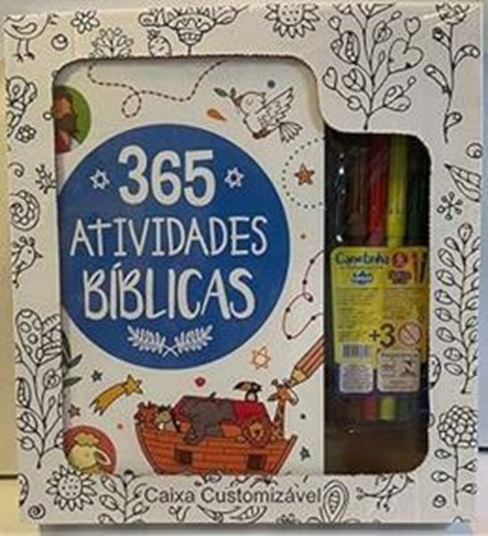 Picture of CONJUNTO 365 ATIVIDADES BIBLICAS LIVRO  CANETINHAS