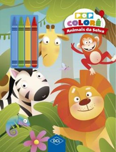 Picture of COLECAO POP COLORE - ANIMAIS DA SELVA