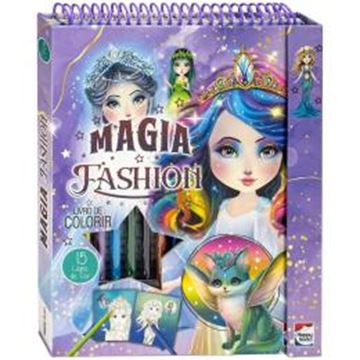 Imagem de MAGIA FASHION - LIVRO DE COLORIR